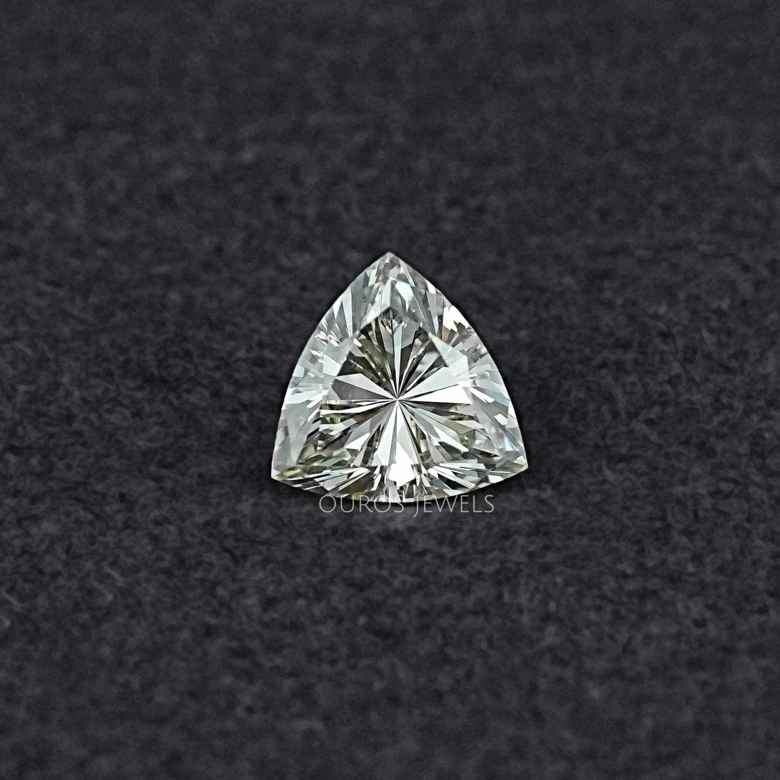 Antique Trillion Cut Lab Grown Diamond - JK/VS