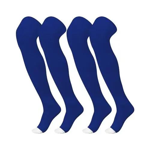 Navy Blue and White
