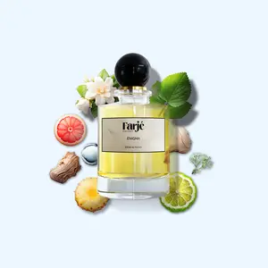 Enigma by Farjé Perfumes - Inspired by Hacivat - Unisex Extrait de Parfum 30ml - Fruity, Woody, Fresh, Citrus, Mossy - Artfully crafted with the finest niche-quality ingredients