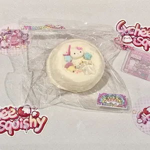 Yeahgummy TabaSquishy YG Squishy Toy Handmade Squishy Stress Relief Toys Taba squishy - Lychee Squishy