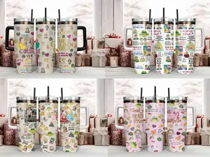 The Golden Girls Insulated Stainless Steel Tumbler Collection - BPA-Free, Dishwasher-Safe Lid, Hand-Washable Cup with Handles, Straws, Iconic Quotes (Blanche, Rose, Dorothy, Sophia) - Ease of Use Insulated Mugs for Sitcom Fans