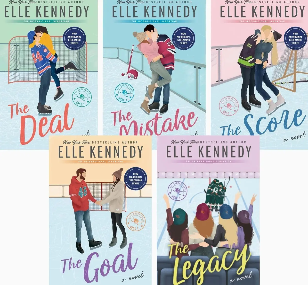 (Combo) Off-Campus Series Collection: The Complete 5-Book Set
