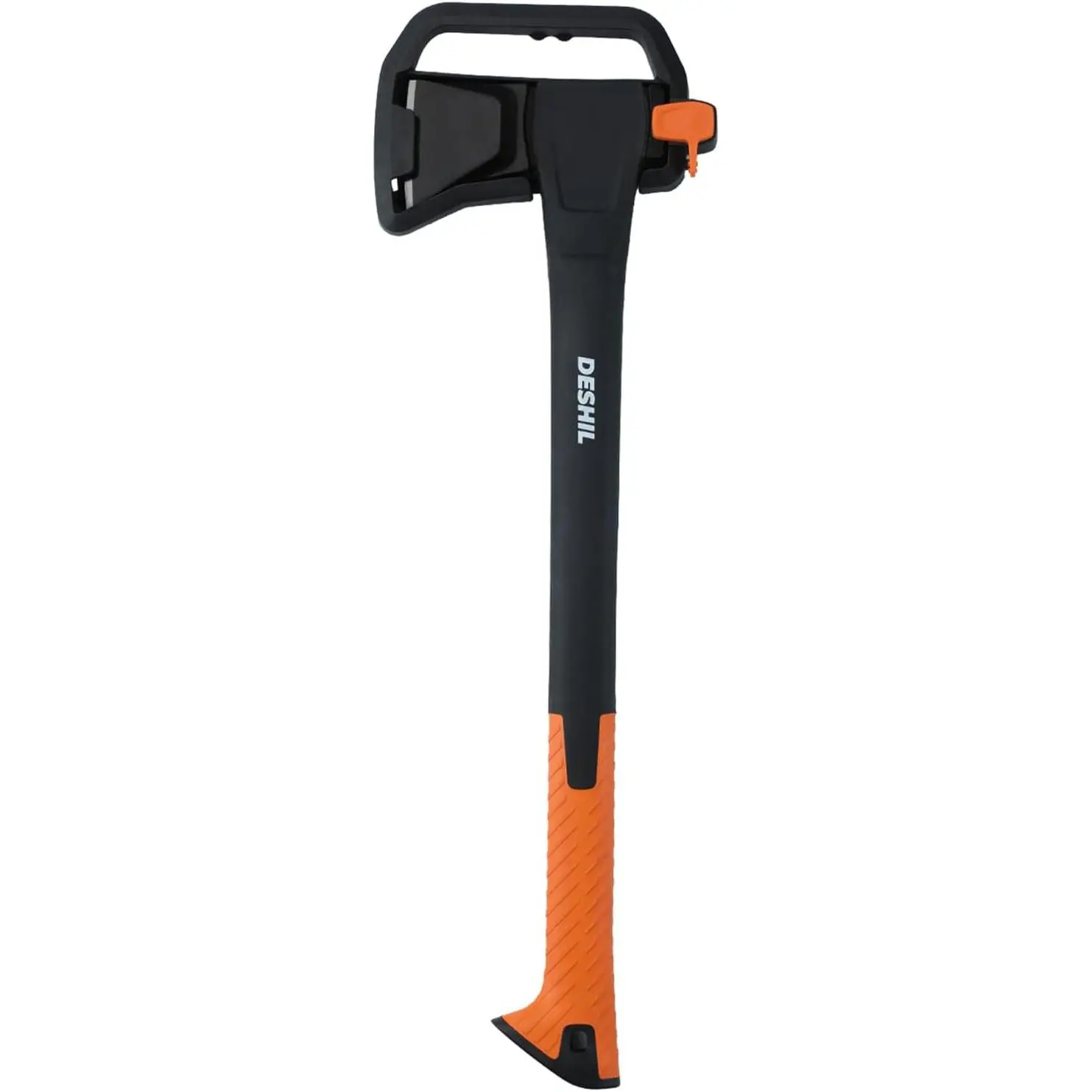 X17 Wood Splitting Axe, 24” Camping Outdoor Hatchet for Wood Splitting and Kindling, Forged Carbon Steel Heat Treated Hand Maul Tool, Nylon Hollow Handle Shock Reduction Handle