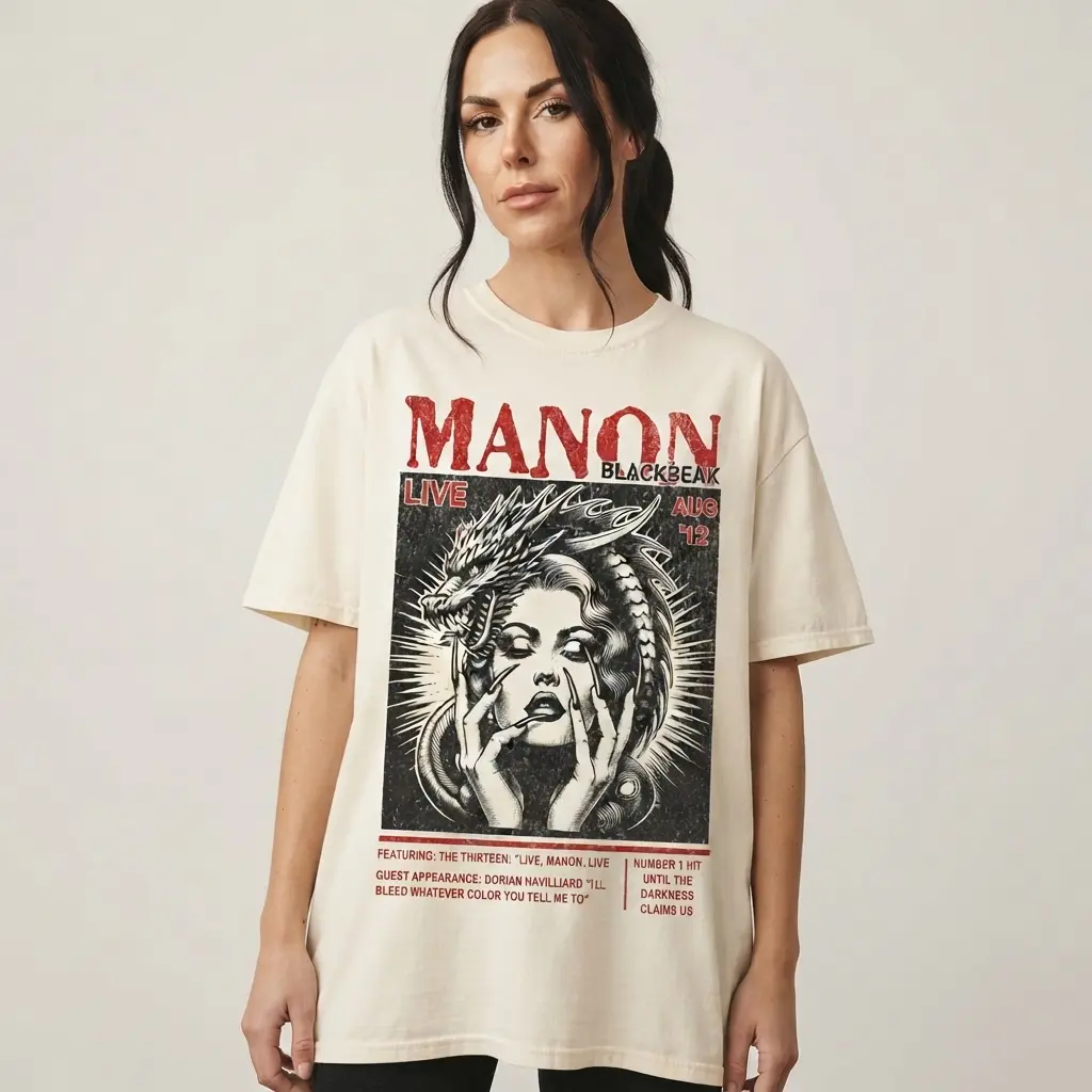Manon Blackbeak We Are Thirteen Throne Of Glass T-shirt, Sarah J Maas SJM Merch, Bookstagram Booktok Merch, Book Lover Tee