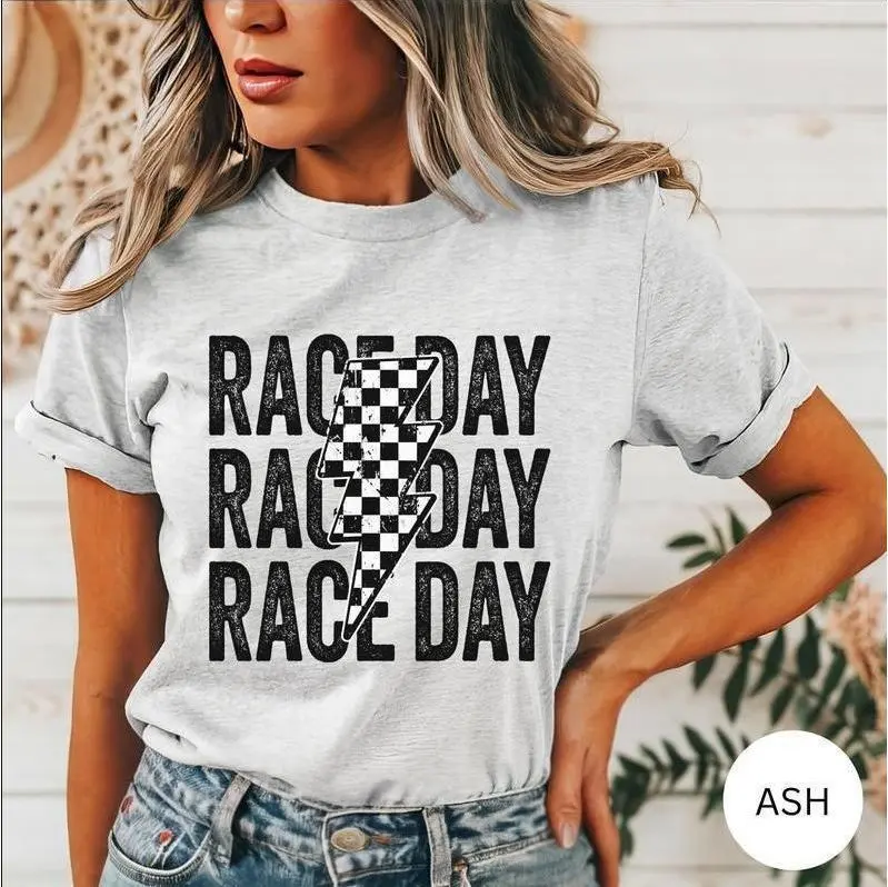 Race Day Vibes Tshirt, Race Season, Gifts for Racing, Motocross T-Shirt, Sports Mom Gifts