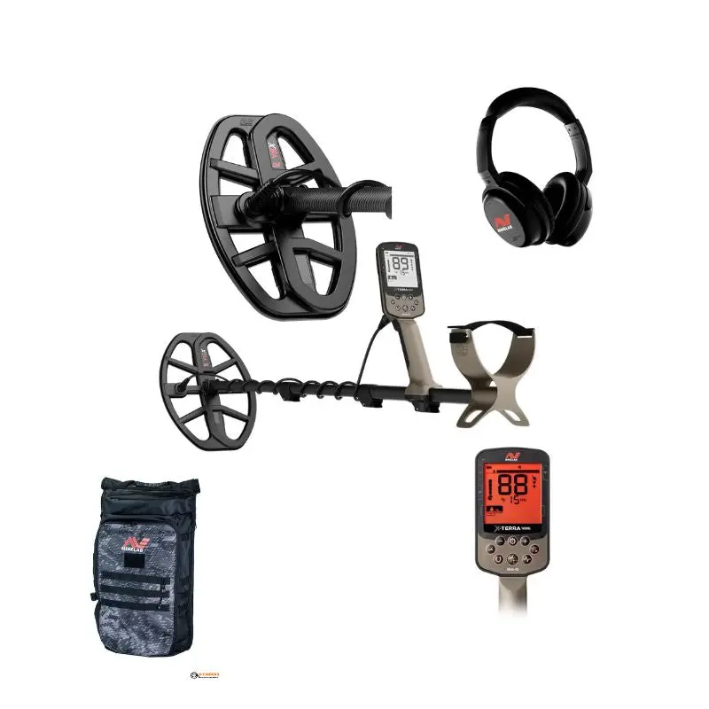 Minelab X-TERRA ELITE EXPEDITION Pack & Backpack Bundle