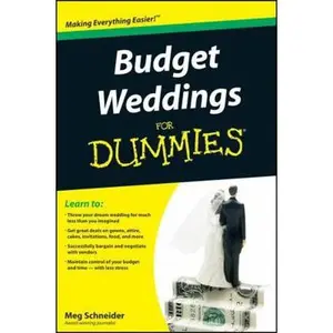 USED-Budget Weddings for Dummies by Schneider, Meg (Paperback)