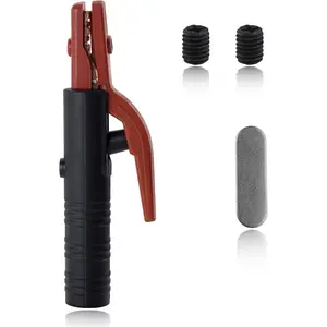 Electrode Holder 500AMP Jaw Holding Plier Electrode Clamp of Machine ARC Welder pure copper Brass for MMA Stick Electrode