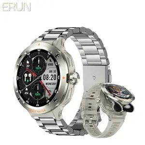 New Multifunctional Smartwatch with Built-in Headphones, Stylish Digital Watch for Men and Women, Sports Features and Trendy Design