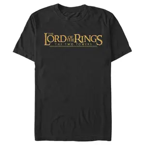 Men's The Lord of the Rings Two Towers Logo T-Shirt