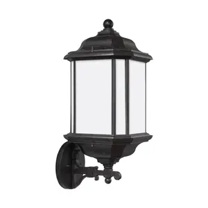 Kent One Light Outdoor Wall Lantern Oxford Bronze