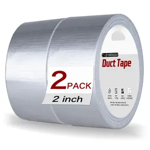 2 Pack  Duct Tape Heavy Duty ,  Adhesive for Indoor Outdoor Repairs, 40 Yards x 2 Inch Total