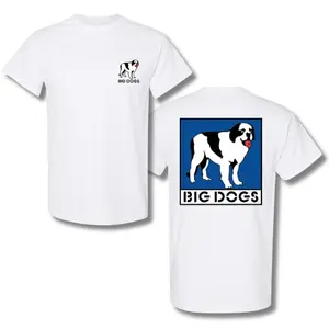 [Ship from U.S] Big Dogs Classic Logo T-Shirt – Graphic Tee Featuring Bold Dog Print, Retro Style, Made in USA, Fast Shipping 2–5 Days.