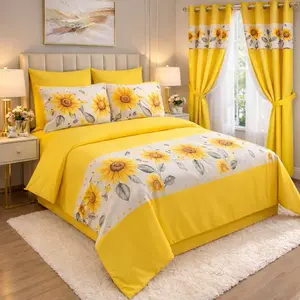 8 Piece King Size Sheet Set – Floral Design