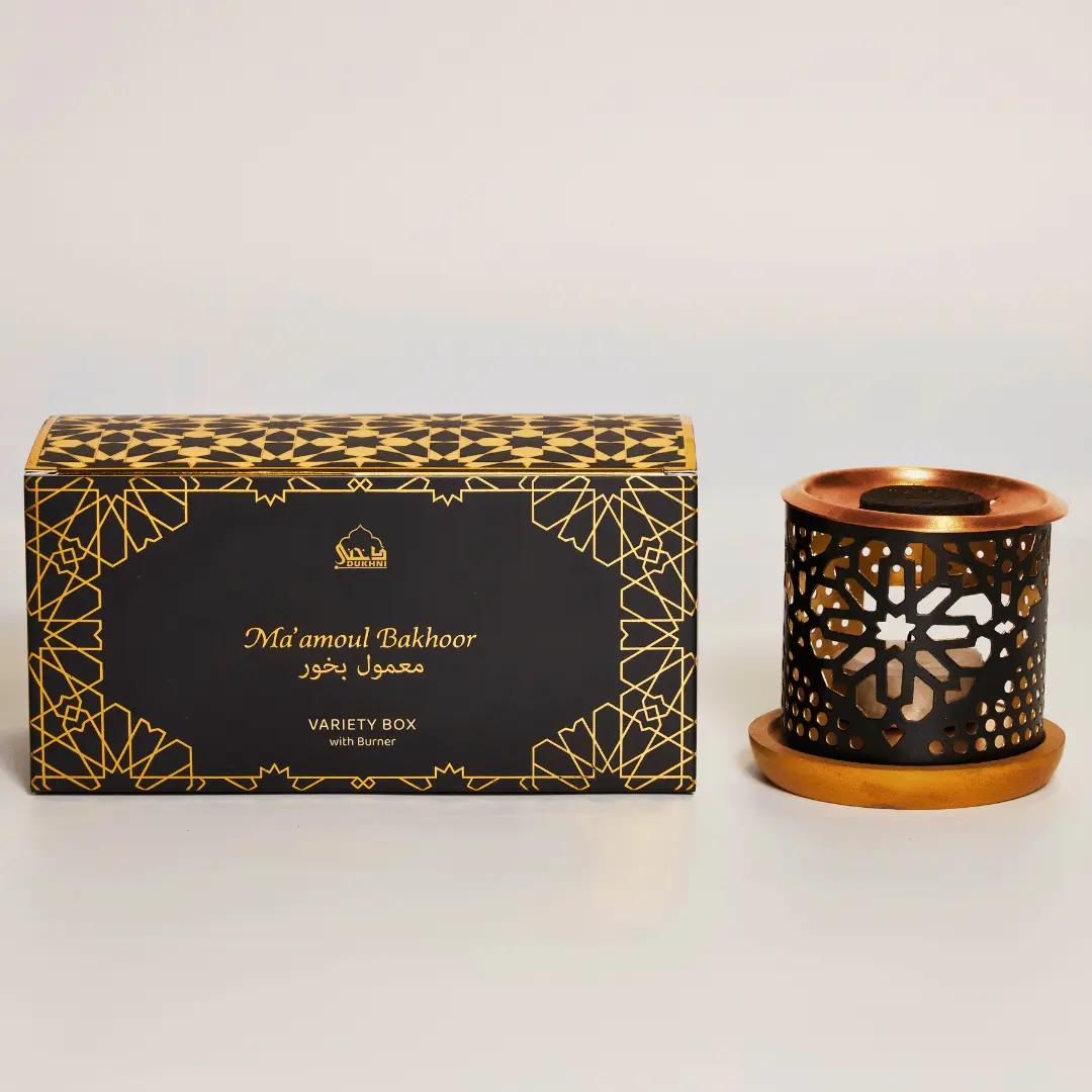 Ma'amoul Bakhoor + Smokeless Burner I Premium Incense