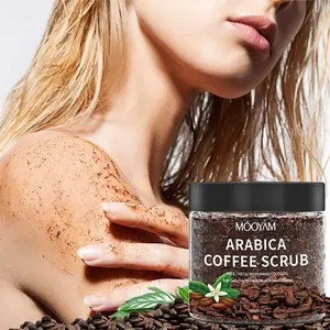 Coffee Scrub for Face and Body Gentle Cleansing Coffee Bath Salt Body Scrub