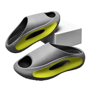 ShowerPillow Non-Slip Slippers | Cushioned Thick Sole for Women | Quick-Drying Bathroom & Poolside Slides