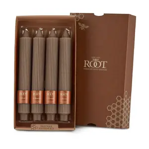 ROOT 9" Smooth Collenette Taper Candles