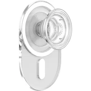 PopSockets PopGrip Cell Phone Grip & Stand with MagSafe - Clear Pill