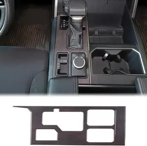 Central Control Gear Shift Panel Trim Cover Compatible with Toyota Tundra/Sequoia 2022-2026, Car Gear Shifter Console Anti-Scratch Panel Frame Decorative Sticker Protection ABS Accessories
