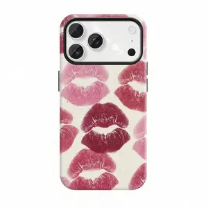 Lip Print Kiss Case for Girls Shockproof Protective Phone Case Shockproof Magnetic iPhone Case Leopard Print Design Anti Fall Cover for iPhone17 Pro Max 17Air 16Pro 15 14 fashion gift durable cover gift luxury new