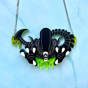 Alien Statement Necklace