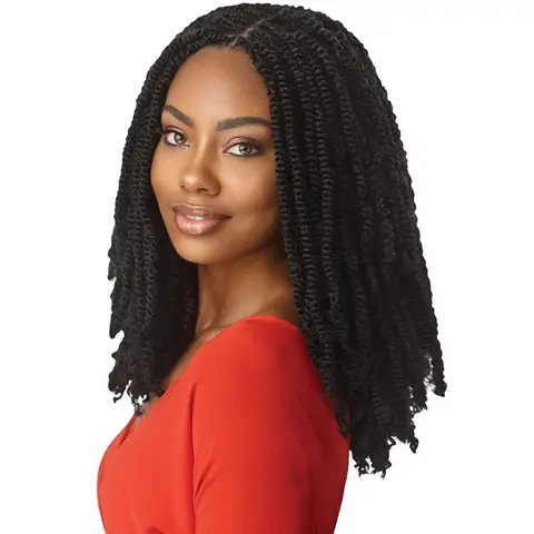 Outre X-Pression Twisted Up Crochet Braid - 3X SPRINGY AFRO TWIST 16"