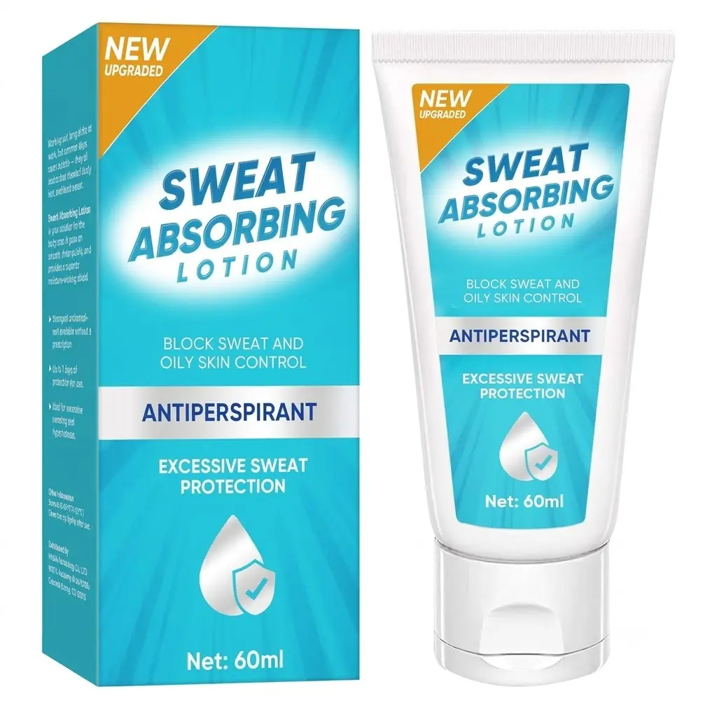 Face Antiperspirant Lotion - 60ml Oily Skin Control Sweat Blocker for Men & Women