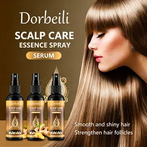 No-Rinse Scalp Care Essence Spray, Smooth and Shiny Hair, Deep Repair Scalp Barrier, Nourish Follicles and Roots, Hair Growth Serum, Liquid Form