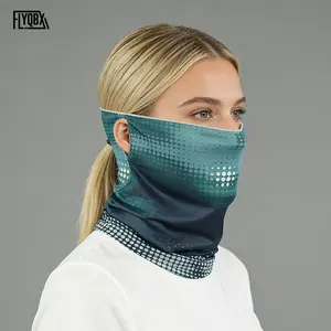 Unisex Full Face Sports Towel, Windproof UV Protection, Smooth Elastic Fabric, Ideal for Running Cycling Hiking Skiing, Outdoor Activities