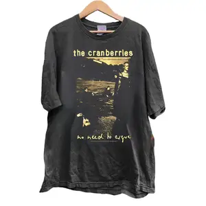 The Cranberries 1995 Tour Vintage Cotton Unisex T-shirt For Men Women KH3459 Menswear Top Menswear Top Decoration Print