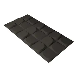 Dark Gray 3D Stone Wall Panels – Lightweight Decorative Tiles for Interior Accent Walls & Outdoor Wall Cladding