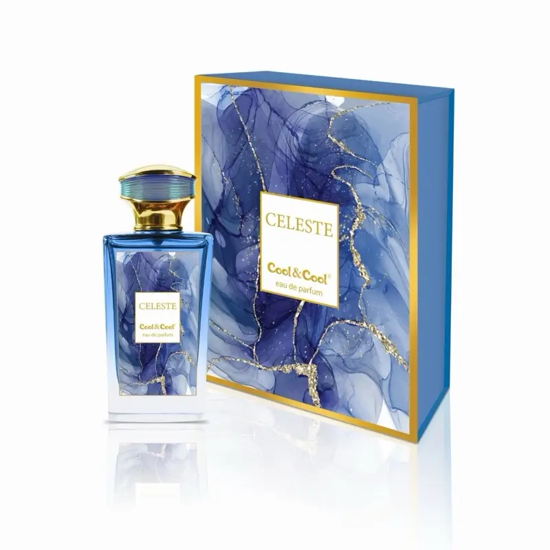 Cool & Cool Celeste Eau de Parfum - Radiant Oriental Floral Fragrance for Women with Rose Orchid & Vanilla Notes