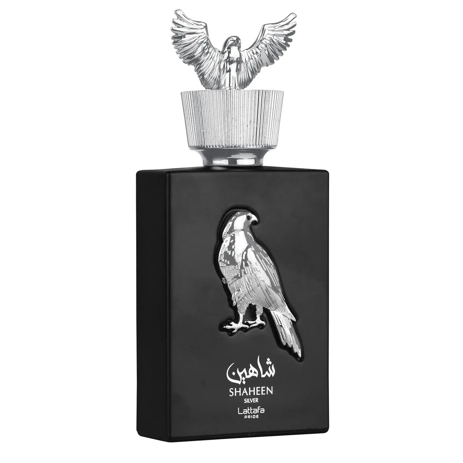 Lattafa Perfumes Shaheen Silver Unisex Eau de Parfum Spray - 3.4 oz, Single Item Arab Fragrance