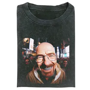 Vintage Walter White Grillz Meme Tee, Retro Breaking Bad Streetwear Graphic Shirt, Gift for Men Women, Crew Neck T-shirt, Trending T-shirt