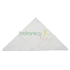 Quilla Blanca Bordada en Encaje