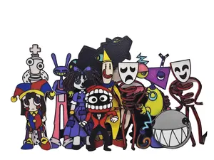 Amazing Digital Circus Fan Art 3D Printed Flat Figurine