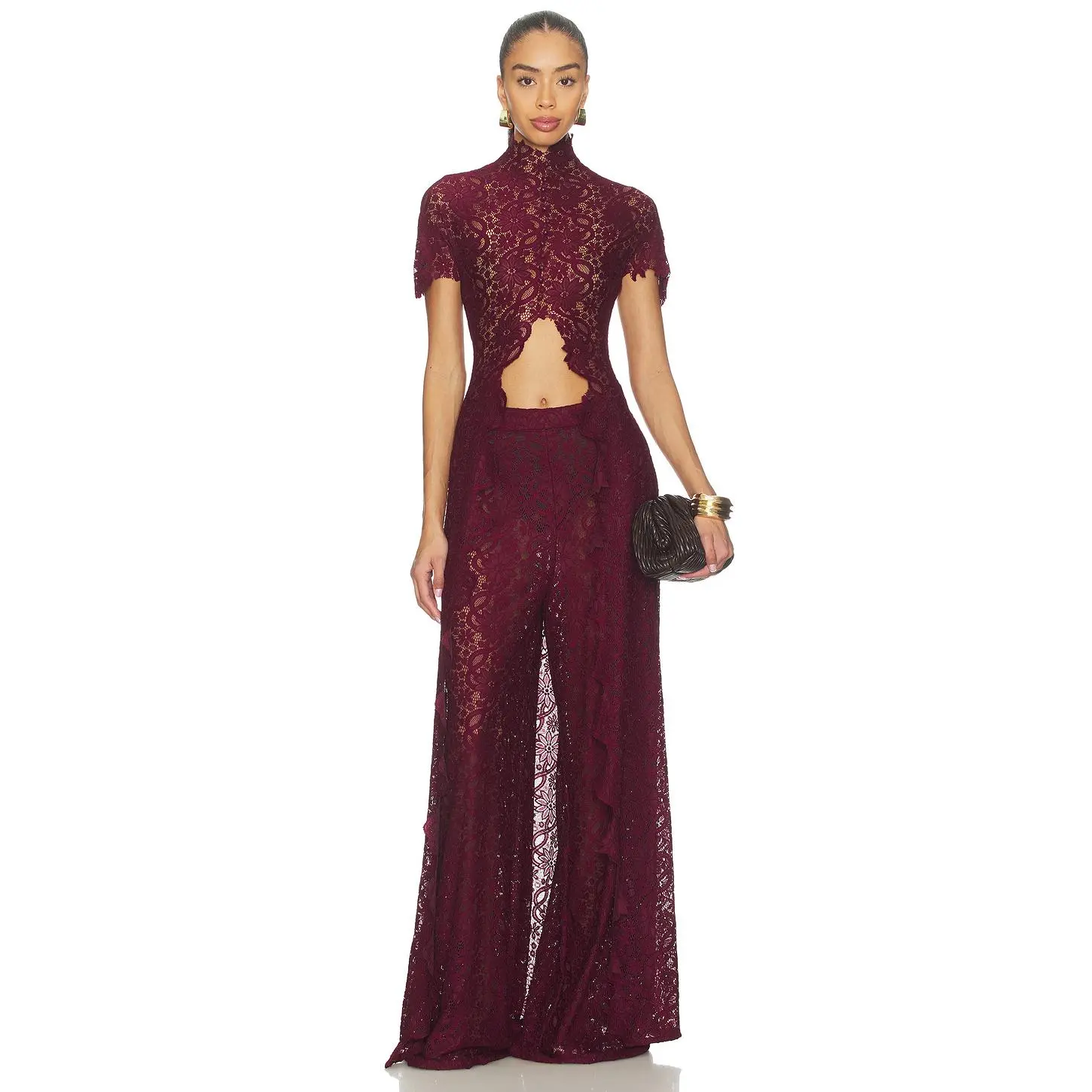Deme by Gabriella The Kianna Top in Aubergine