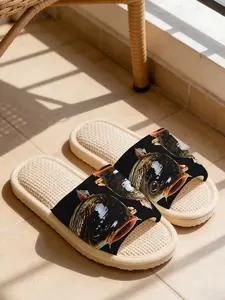Unisex Fish Head Sandals, Soft Eva Sole, Non-Slip Quiet Design, Casual All-Season Footwear, Perfect for Home Use
