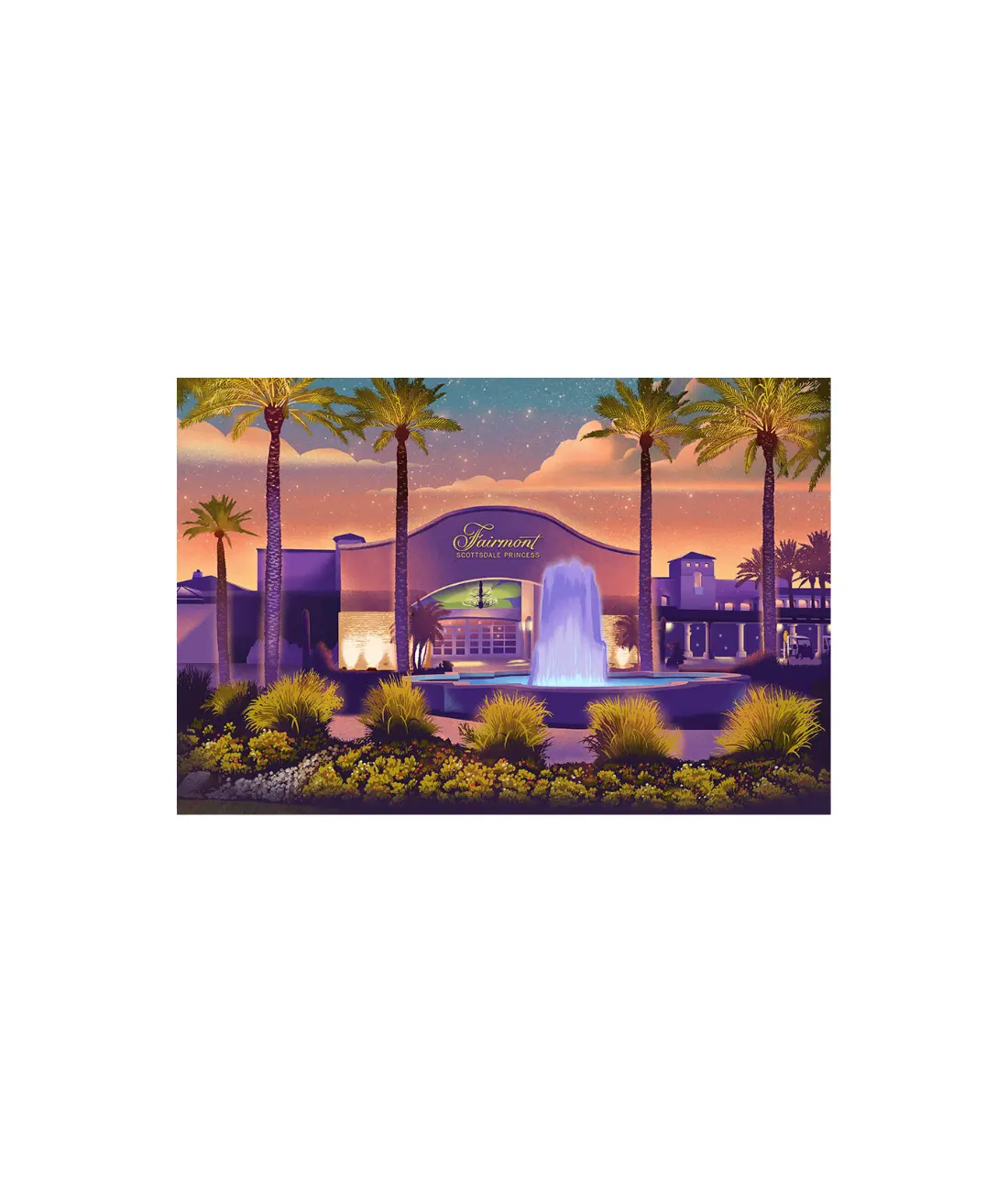 Postcard - Hotel Entrance