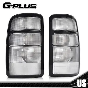 Pair Fit For 2000-2006 Chevy Suburban Tahoe GMC Yukon Tail Lights Brake Lamps