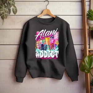 [ sale off to 50% ] Alani Energy Drink Addict Graphic Sweatshirts
