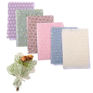 A Set of 90 Sheets Scrapbook Paper and Decorative Mesh Fabric Assorted,6 Pack Mixed Special Paper for Scrapbooking Planner Bullet Junk Journal Supplies Mixed Media Collage Card Embellishment,DIY Tools