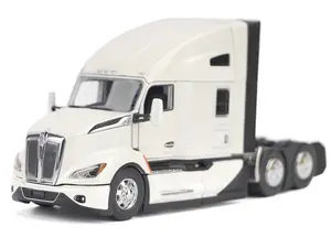 Kenworth T680 - Pearl White (Transport Series) Diecast 1:50 Scale Model - Diecast Masters 71119