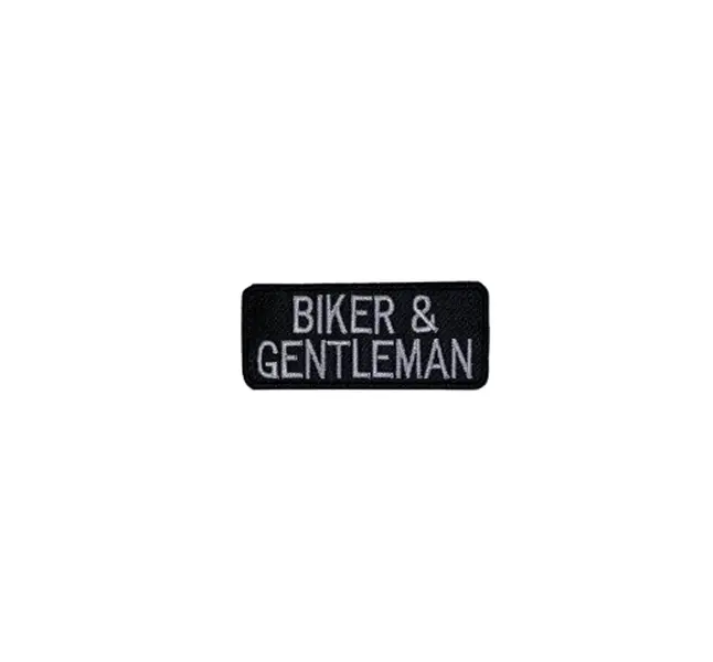 Biker & Gentleman Motorcycle Patch