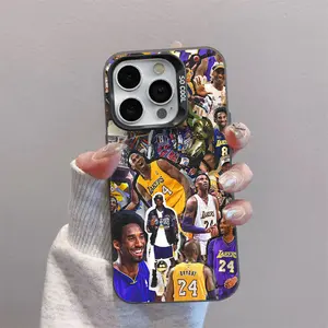 IPhone 17 Promax Kobe Phone Case Anti Drop Protective Case Suitable for iphone 16 15 14 13 12 11 XS Plus Acrylic Phone Case