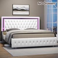 White with LED & USB