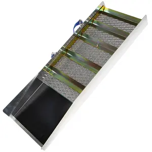 27 Inch Compact Aluminum Sluice Box with Flared Mouth Gold Prospecting Equipment