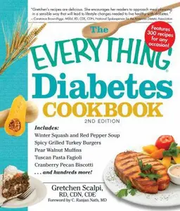 USED-The Everything Diabetes Cookbook by Scalpi, Gretchen (Paperback)