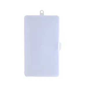 1 PC Stationery Stickers Plastic Storage Box Compartment Box Organizer Container Art Tool Case for Craft Desktop Clear Storage Box Durable Storage Organizer